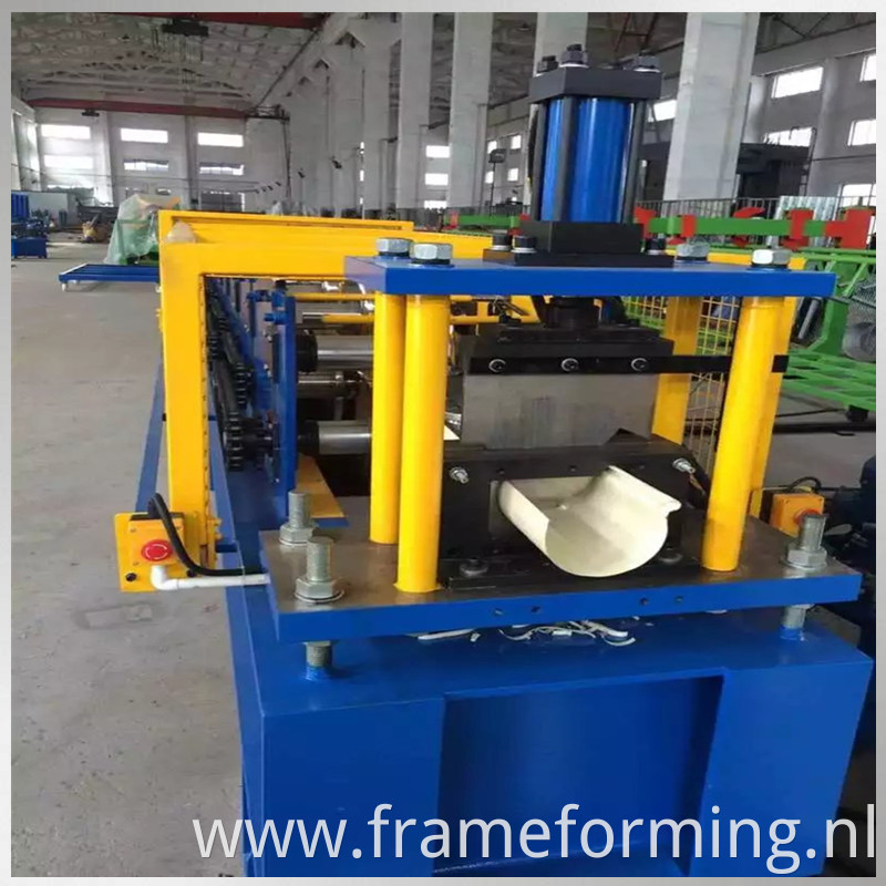 steel gutter roll machine